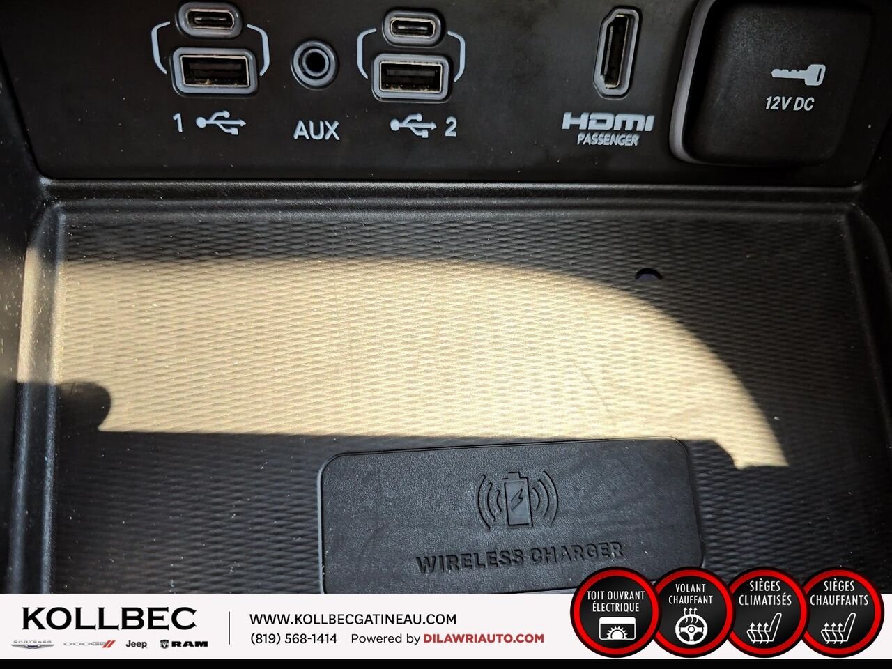 JEEP GRAND CHEROKEE Limited 4x4 2023 Noir Ottawa & Gatineau - photo #27