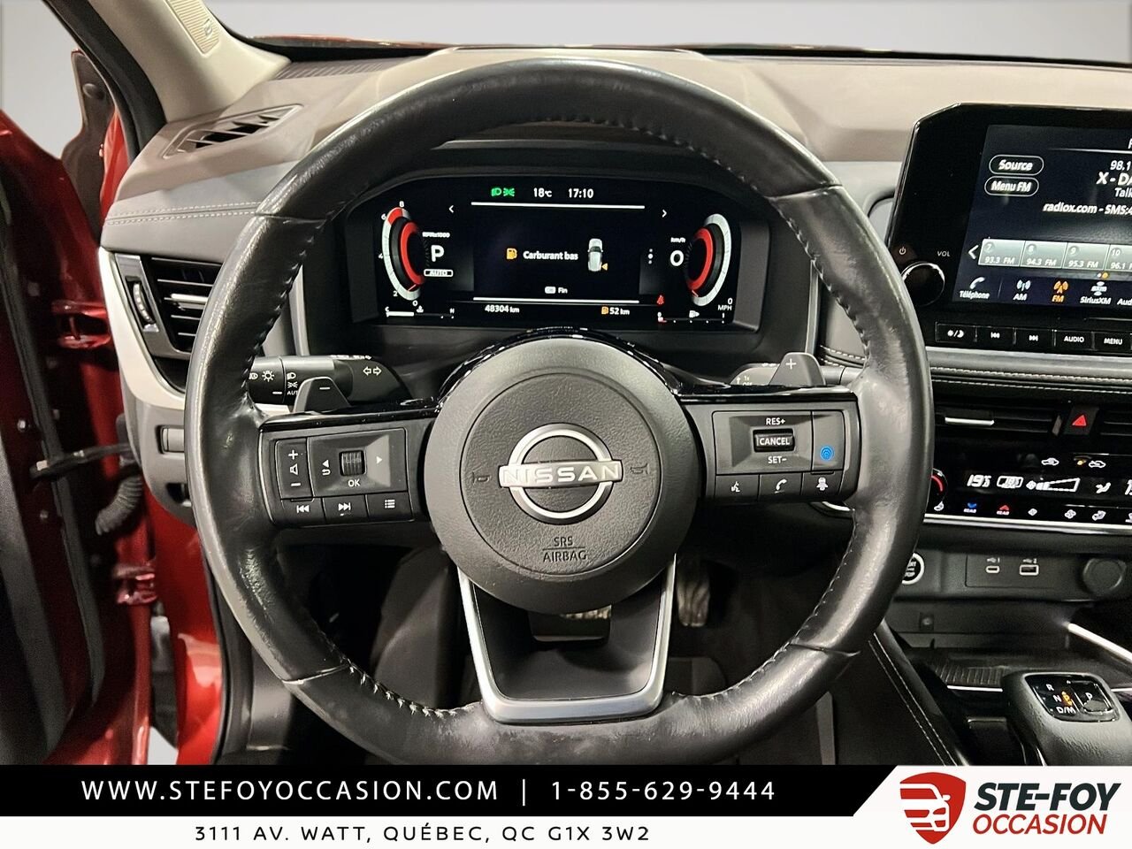Nissan Rogue Platine 4WD Cuir 2023 Rouge Québec - photo #11