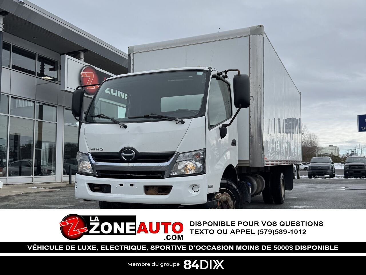 2019 HINO 195 White Granby - photo #0
