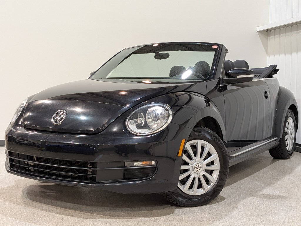Volkswagen Beetle Convertible 2dr Conv Denim Edition 2016 Noir Val-David - photo #0
