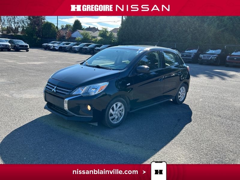 Mitsubishi Mirage BE6246 | ES VÉHICULE À PETIT BUDGET 1 PROPRIO 2021 Noir Laval - photo #7