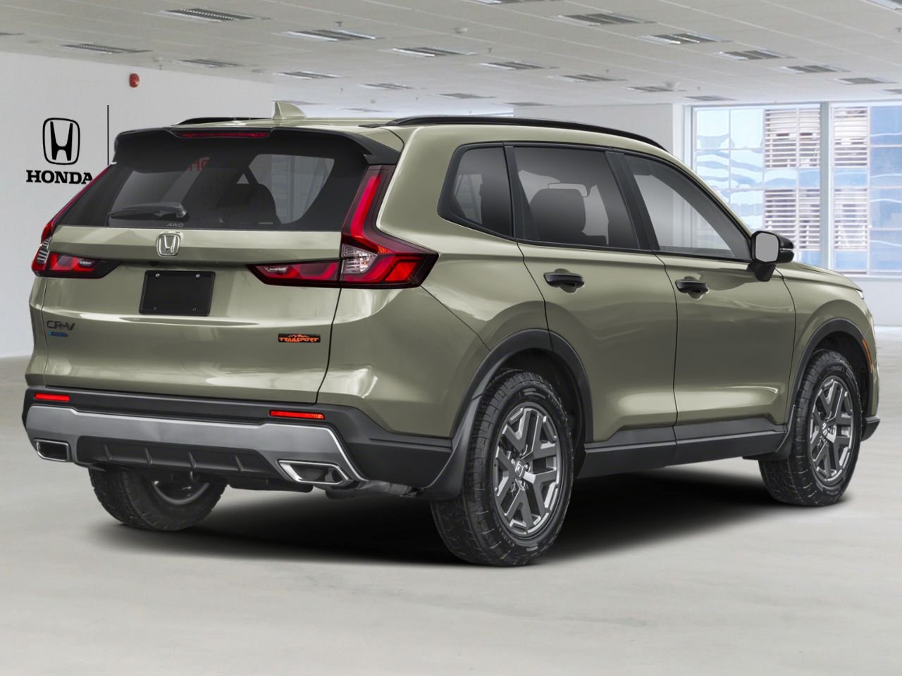 2026 HONDA CR-V Hybrid Ash Green Metallic Mississauga - photo #2