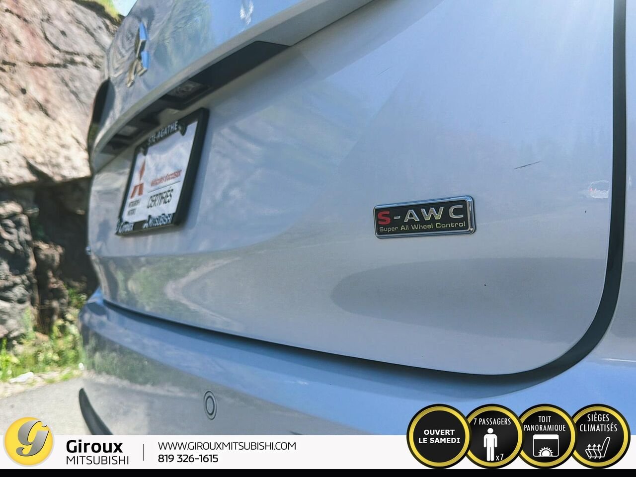 MITSUBISHI OUTLANDER 2024 Blanc Sainte-Agathe-des-Monts - photo #17