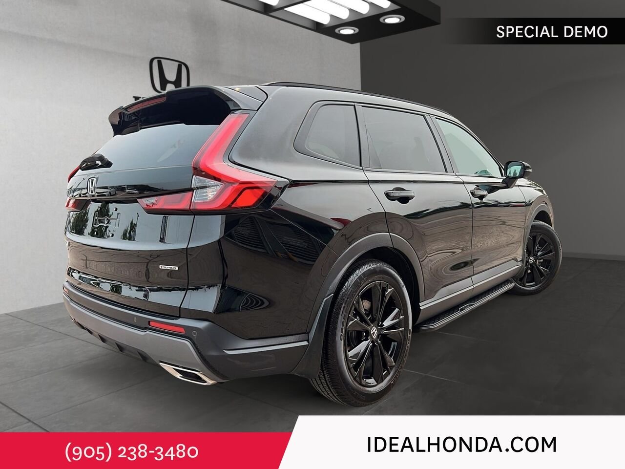 2026 HONDA CR-V Hybrid Crystal Black Pearl Mississauga - photo #3