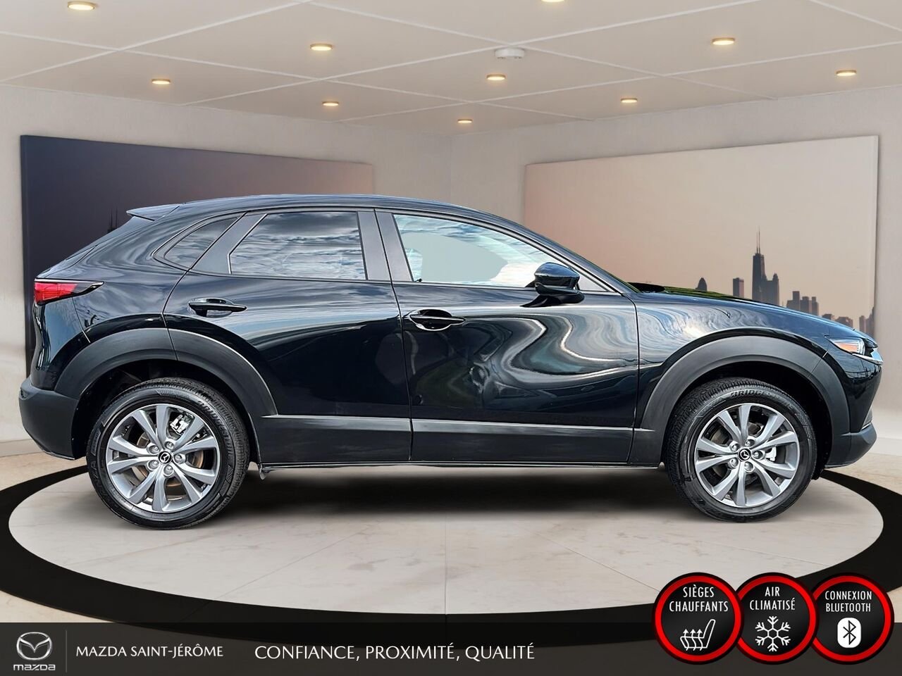 Mazda CX-30 GT | TOIT OUVRANT | CUIR | AWD | 2026 Noir Saint-Jérôme - photo #4