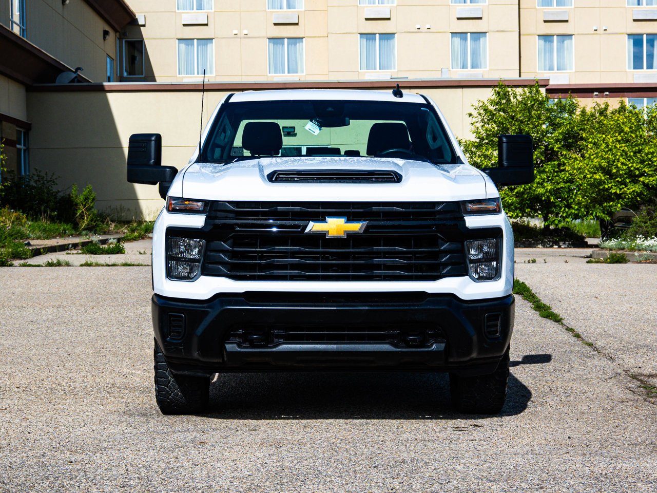 2024 Chevrolet Silverado 3500HD 4WD Crew Cab 159 Work Truck White Sherwood Park - photo #2