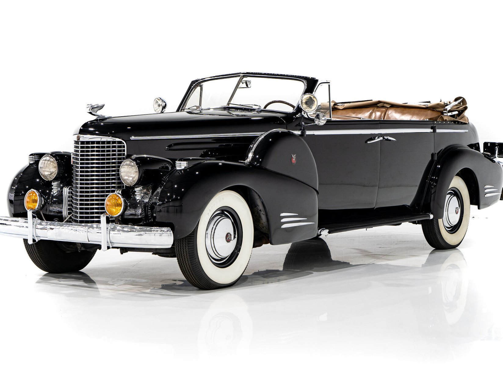 1938 Cadillac Series 90 **PRICE IN USD**1 of 13 V16 Black Montreal - photo #0