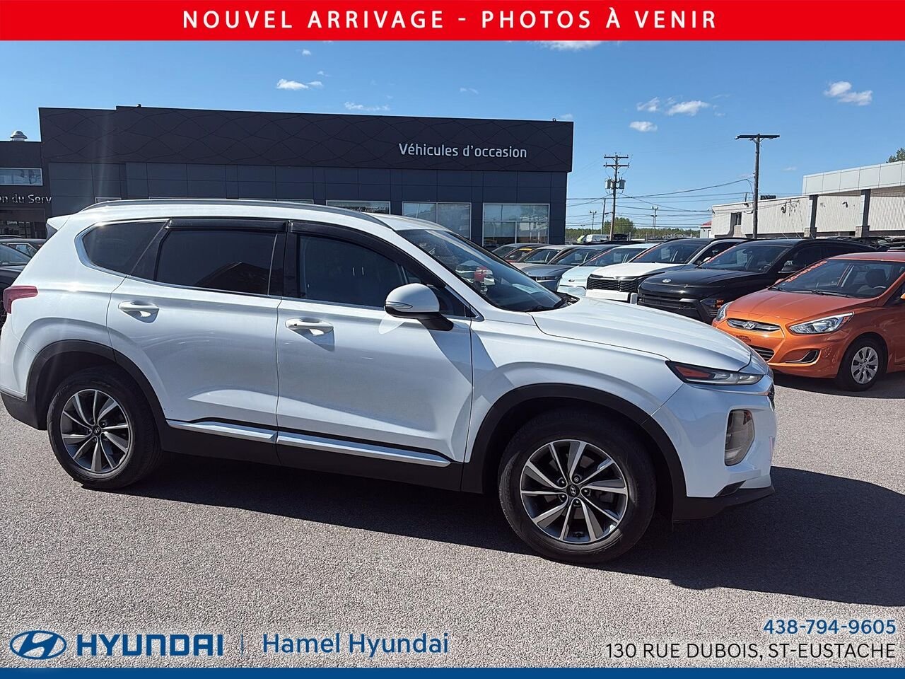 Hyundai Santa Fe 2020 Blanc Saint-Eustache - photo #0