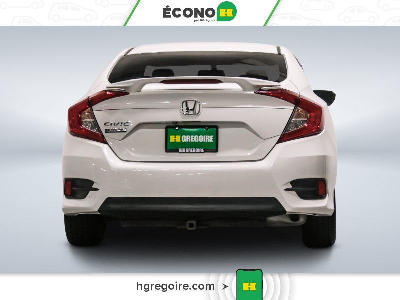 2016 Honda Civic White Laval - photo #6