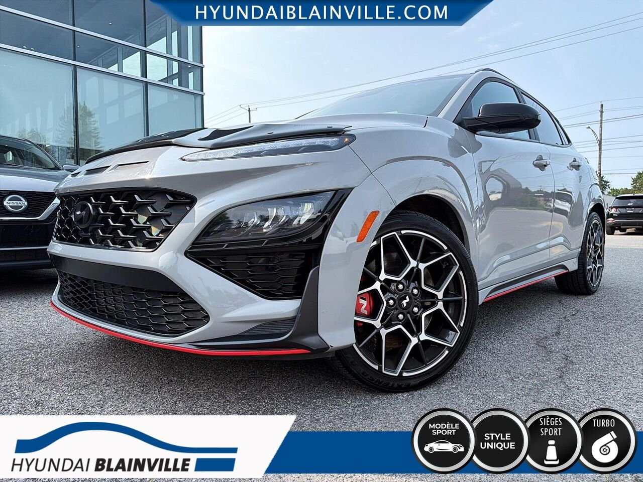 Hyundai Kona N 2022 Gris Blainville - photo #0
