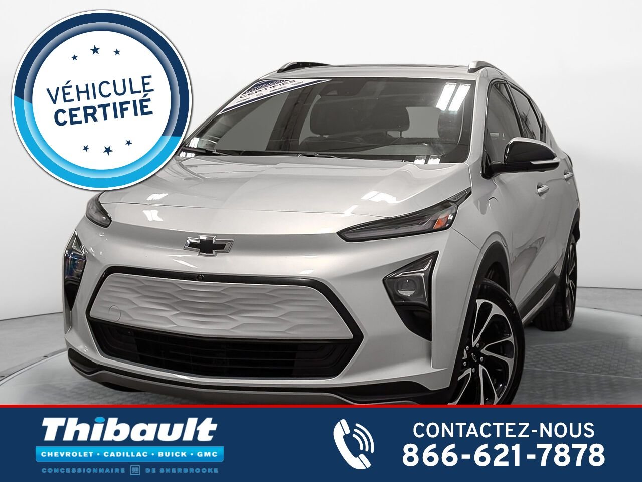CHEVROLET Bolt LT Sièges Chauffants 2022 Gris Sherbrooke - photo #0