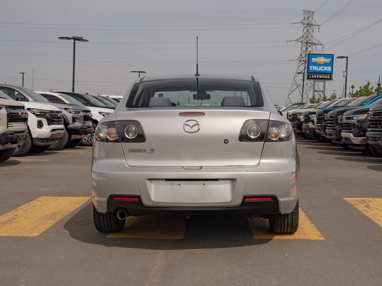 2007 Mazda Mazda3 4dr Sdn Auto GT Silver Sherwood Park - photo #8