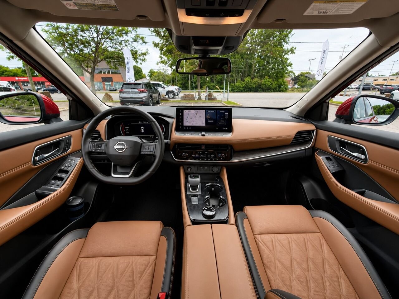 2026 NISSAN Rogue ROGUE PLATINE Scarlet Ember Tintcoat Châteauguay - photo #11
