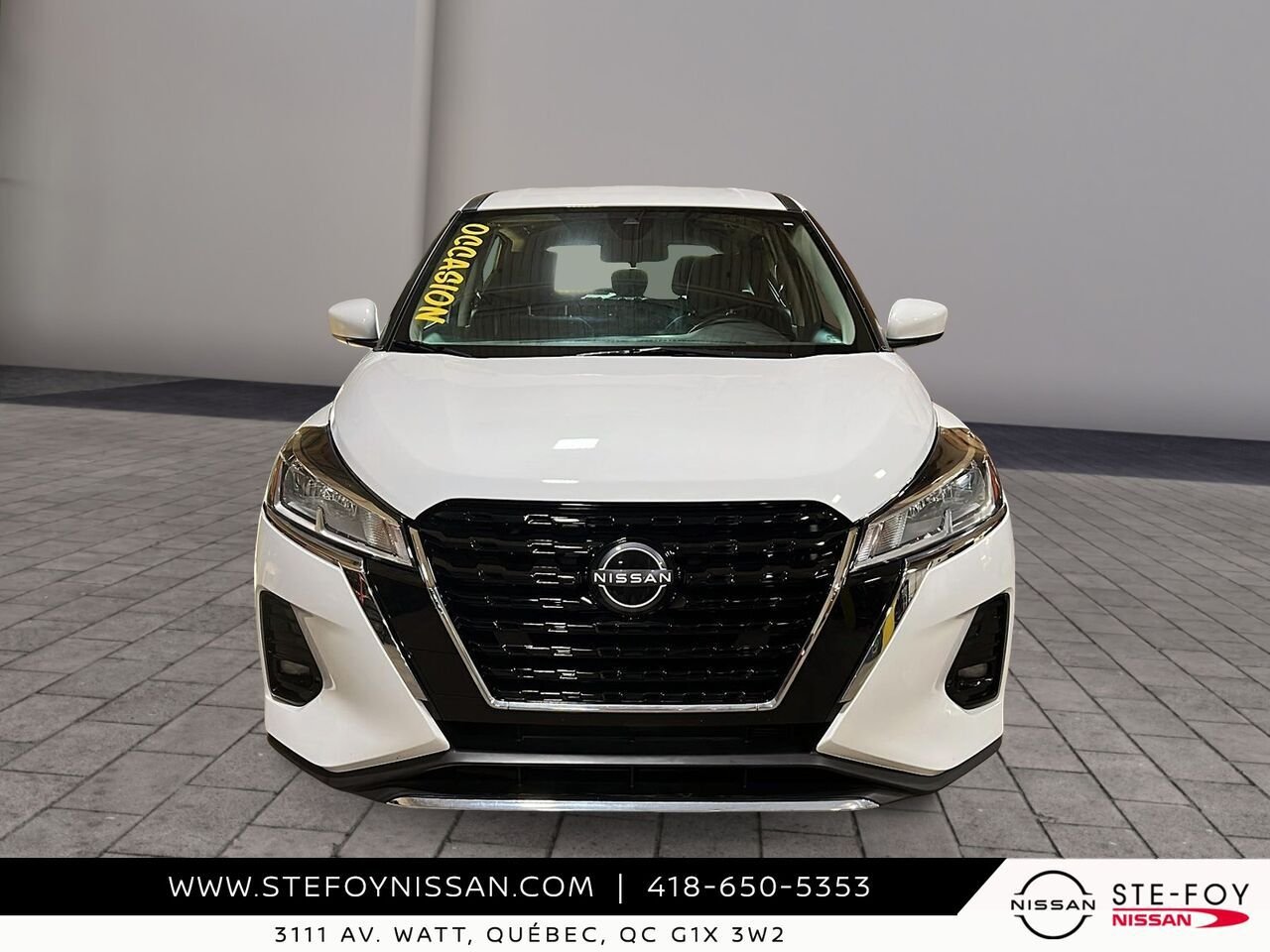 Nissan Kicks S 2024 Blanc Ste-Foy - photo #1