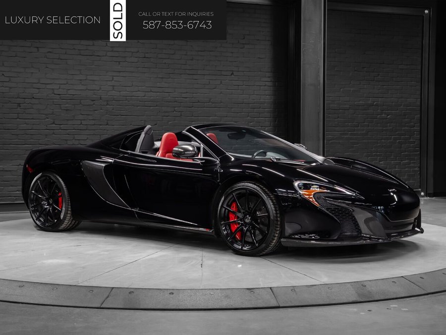 2015 McLaren 650S 2015 Black