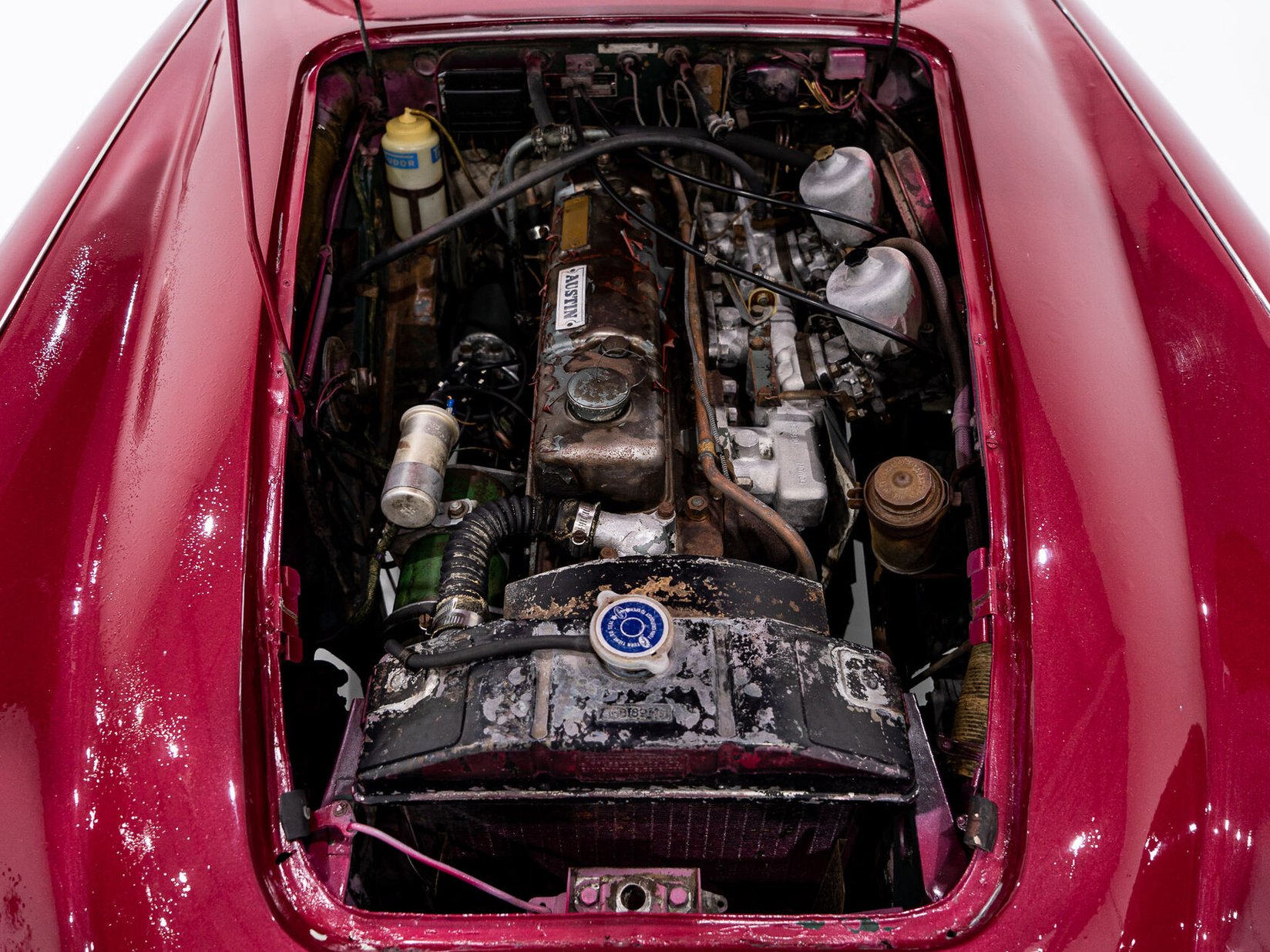 1960 Austin Healey 3000MKIII Project Car **PRIX EN USD** Red Montreal - photo #15
