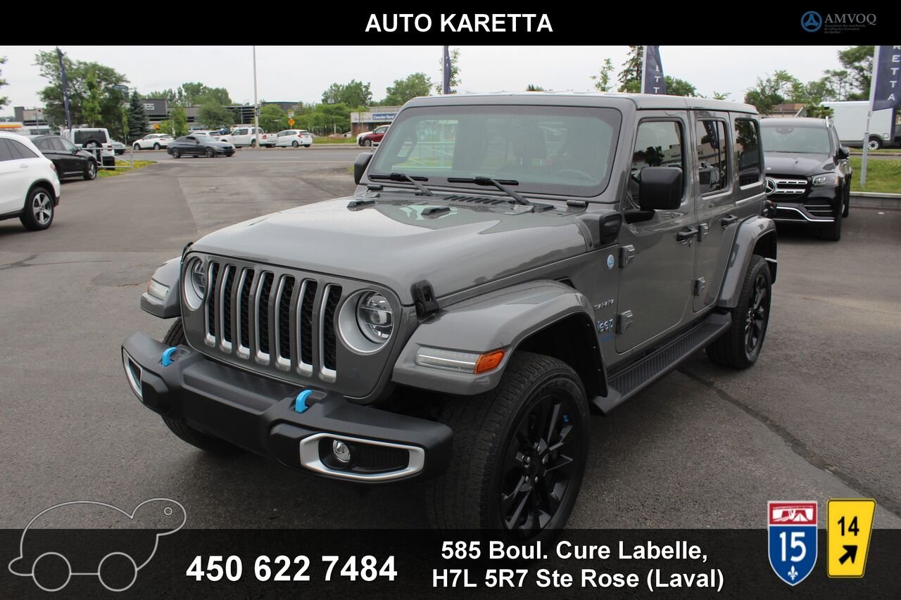 Jeep Wrangler 4xe VIN: 1C4JJXP69NW119593 2022 Gris Sainte-Rose - photo #0