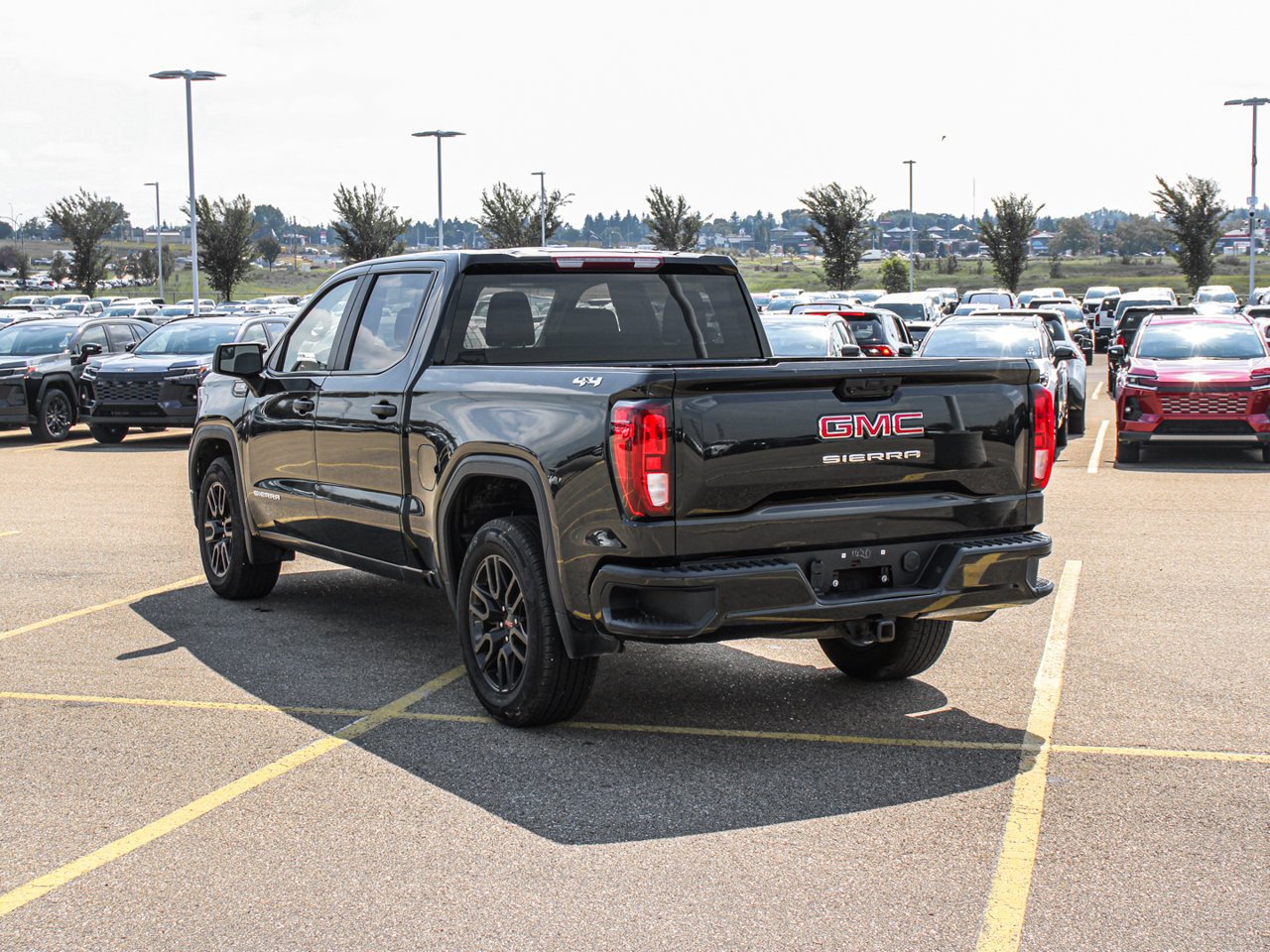 2024 GMC Sierra 1500 4WD Crew Cab 147 Pro Black Sherwood Park - photo #5