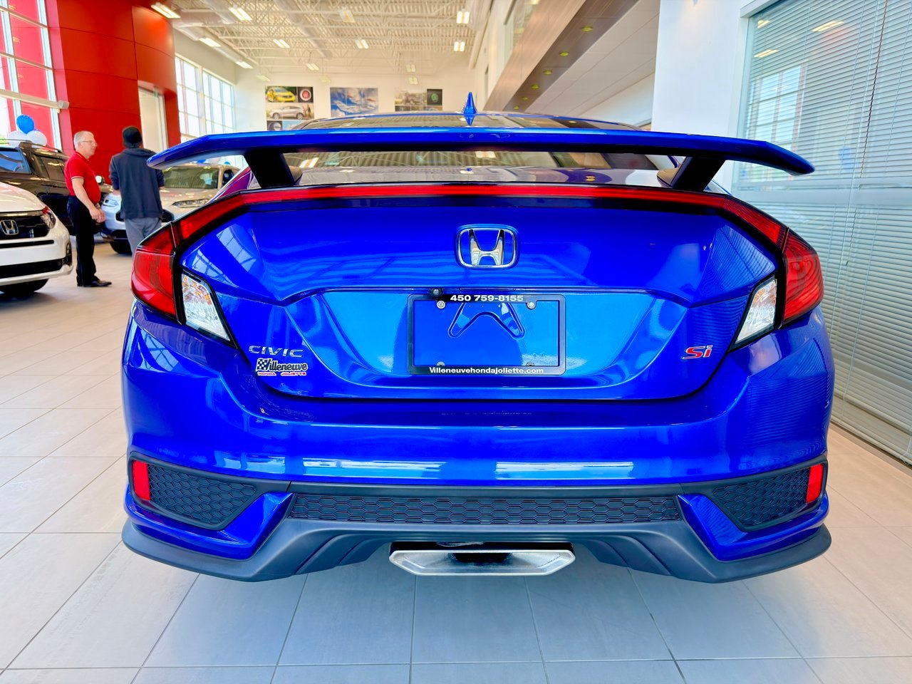 2020 Honda Civic Si Coupe Blue Notre-Dame-des-Prairies - photo #11