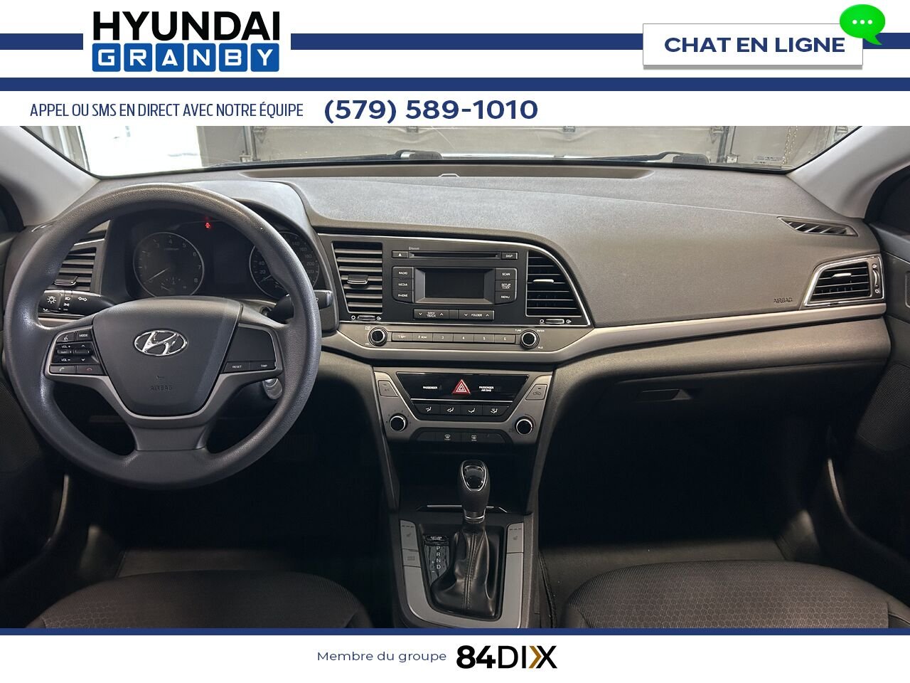 Hyundai Elantra 2017 Noir Granby - photo #11