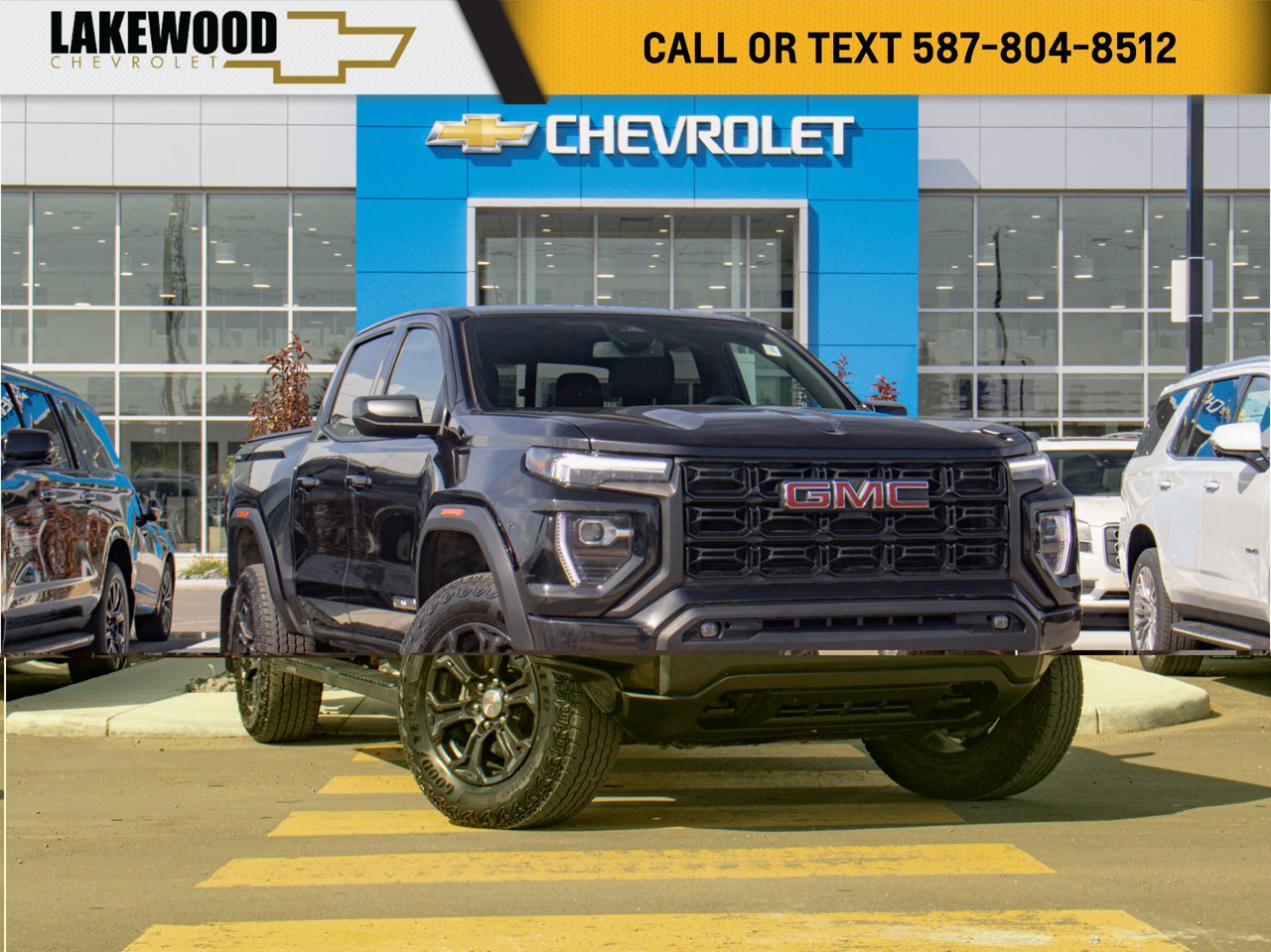 2024 GMC Canyon 4WD Crew Cab Elevation Black Sherwood Park - photo #0