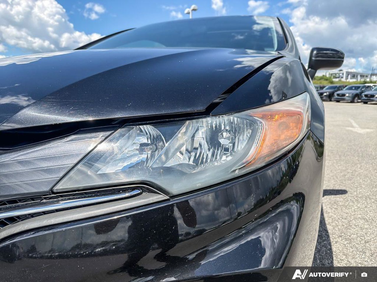 2015 Honda Civic Coupe 2HGFG3A58FH001954 Black Mirabel - photo #10