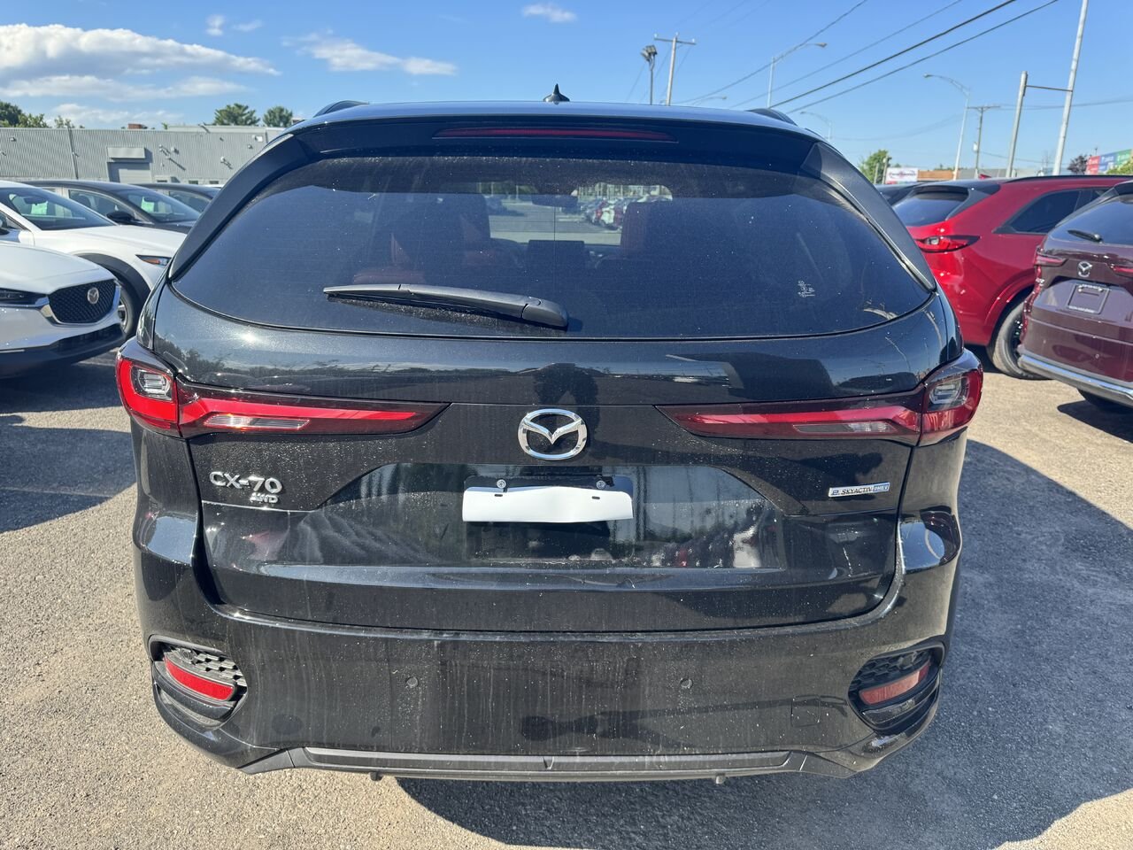 MAZDA CX-70 hybride rechargeable GT TI 2026 Noir de jais mica Saint-Jérôme - photo #5