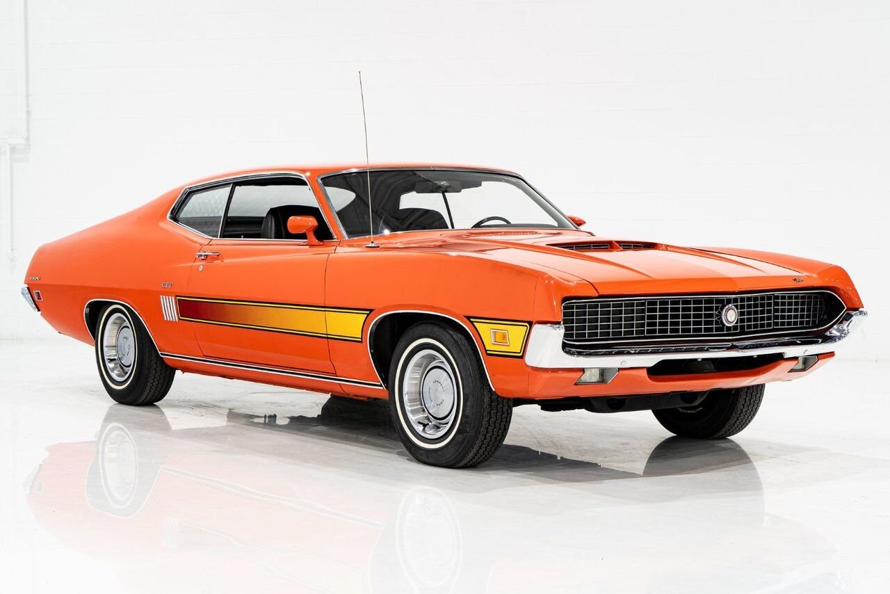 Ford Torino PRIX EN USD | GT Survivor. 33,462 original miles 429cu.in. 1970 Orange Montréal - photo #35