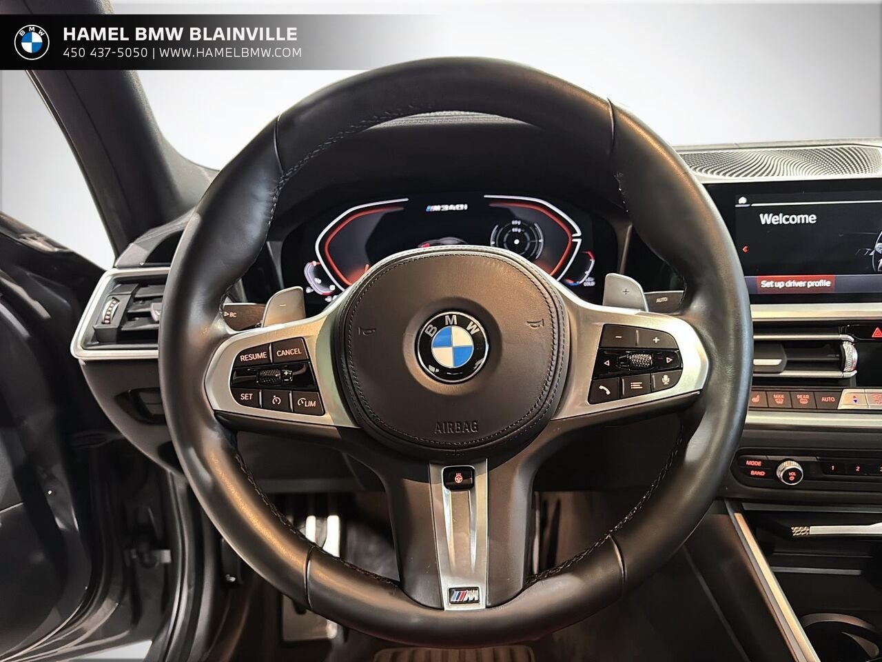 BMW 3 Series M340i xDrive berline 2022 Gris Blainville - photo #12