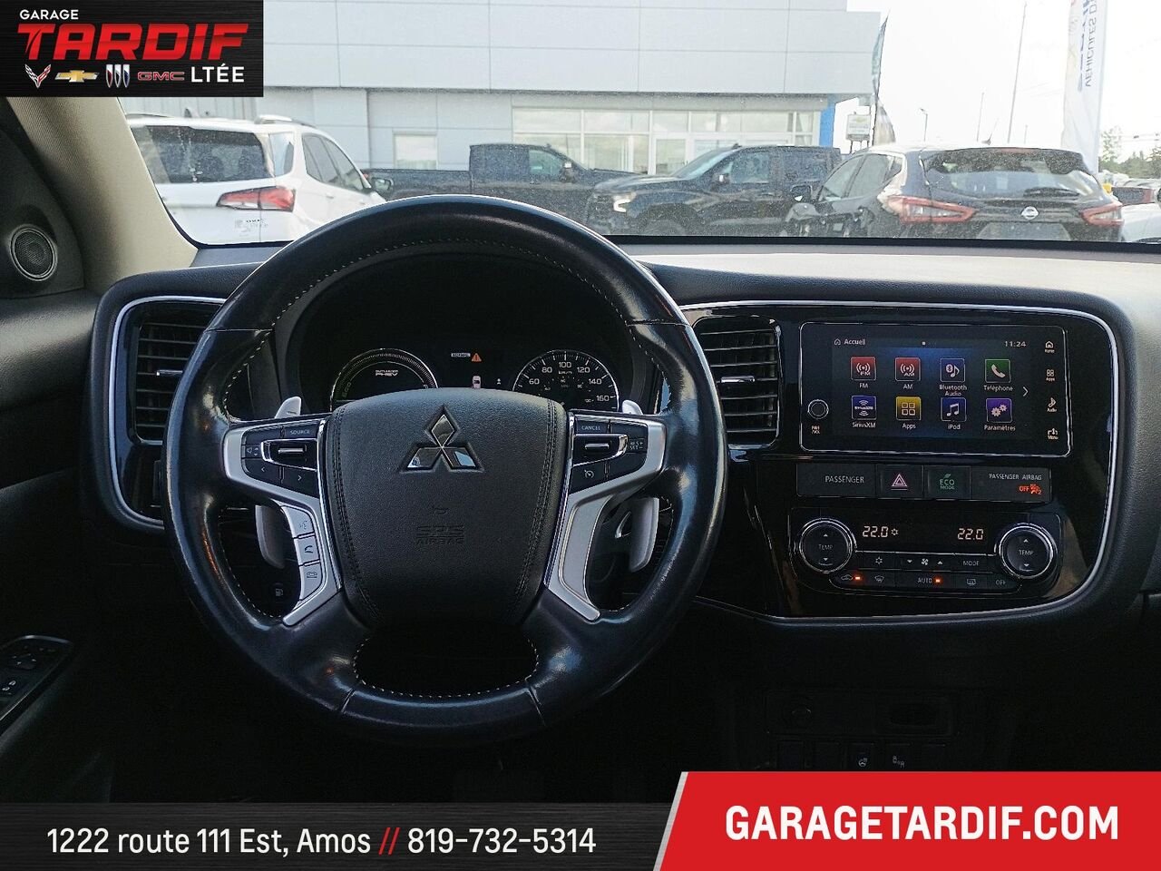 Mitsubishi Outlander PHEV 10620C 2018 Rouge Amos - photo #14