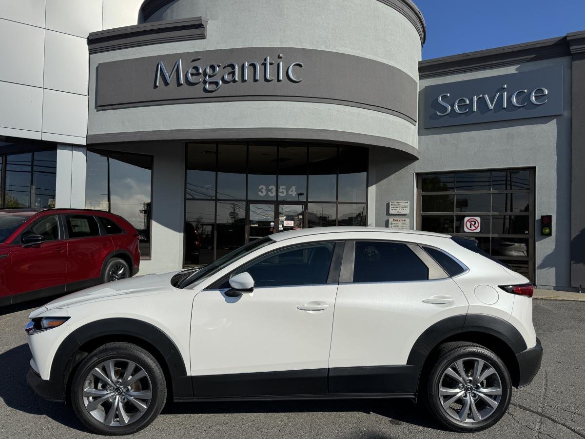 Mazda CX-30 2023 Blanc Lac Mégantic - photo #1