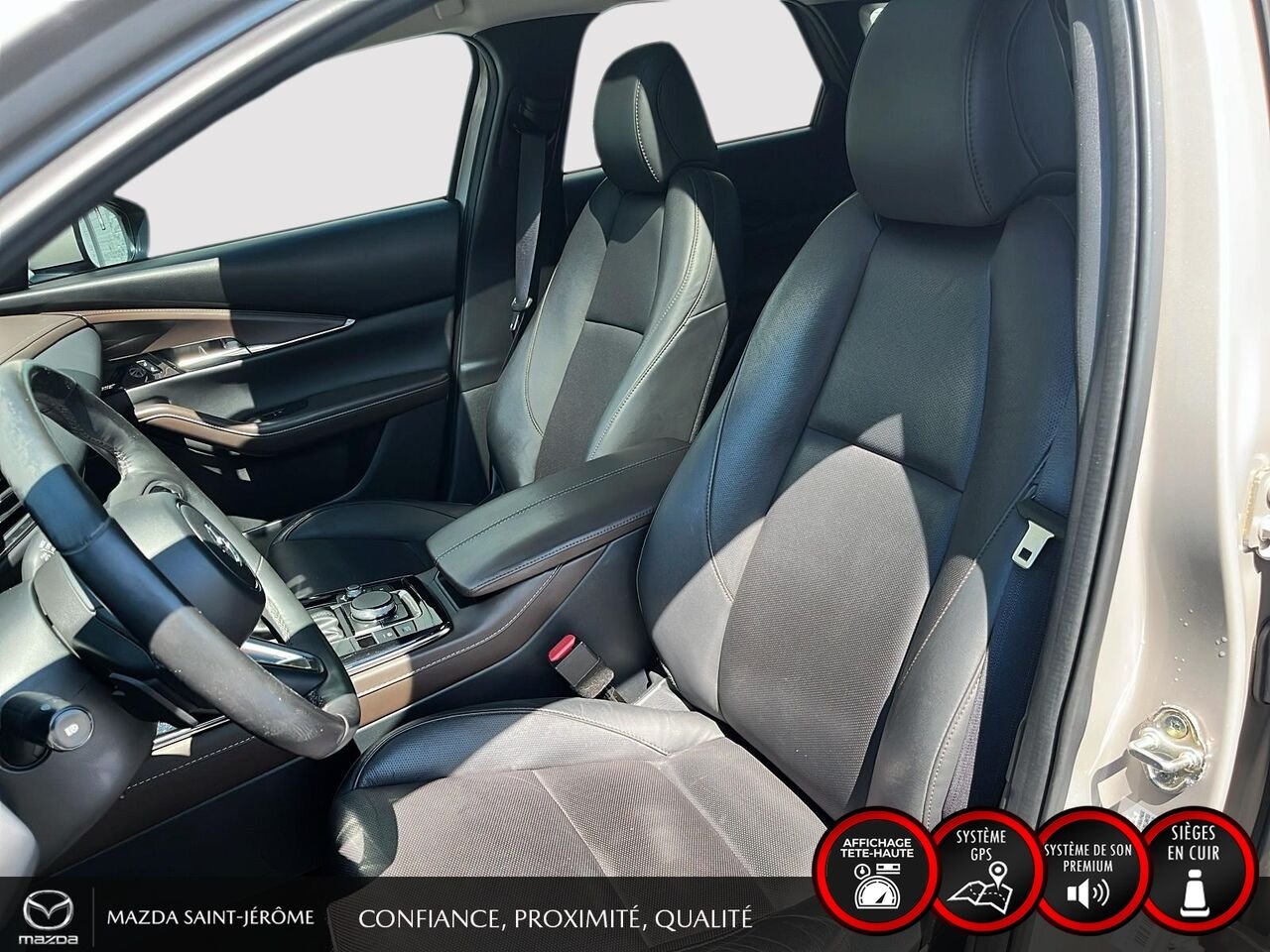 Mazda CX-30 GT | TOIT OUVRANT | CUIR | AWD | 2024 Gris Saint-Jérôme - photo #16