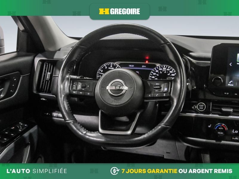 Nissan Pathfinder 822065 | SL 4WD AUTO AC CUIR TOIT NAV MAGS CAM RECUL BLEUTO 2022 Gris Laval - photo #19