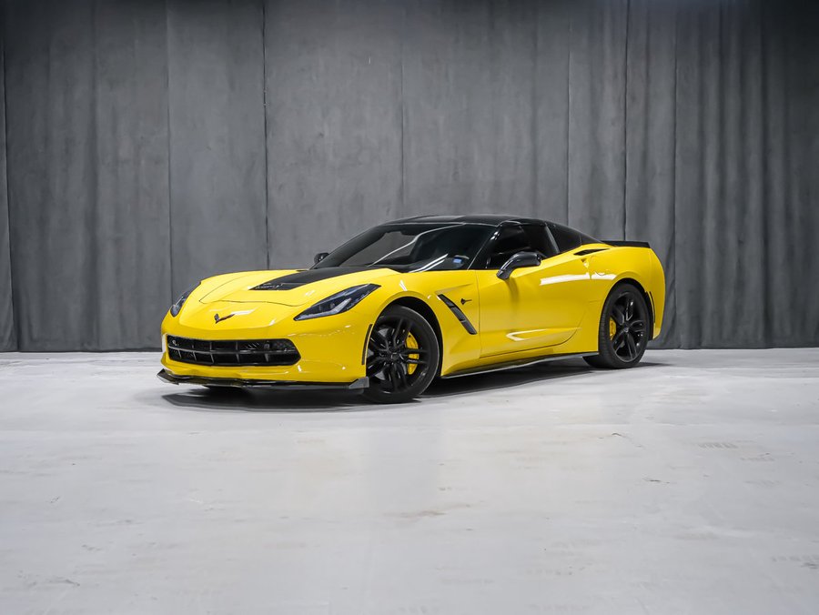 Chevrolet Corvette Z51 2LT 2019 Jaune