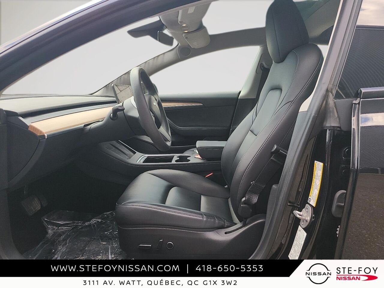 2023 Tesla Model 3 Black Ste-Foy - photo #8