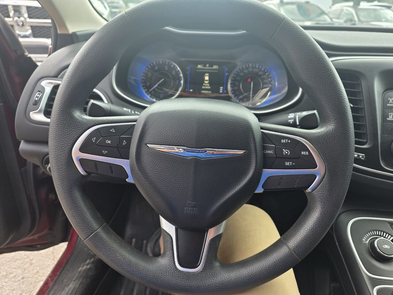 2015 Chrysler 200 Red  - photo #10