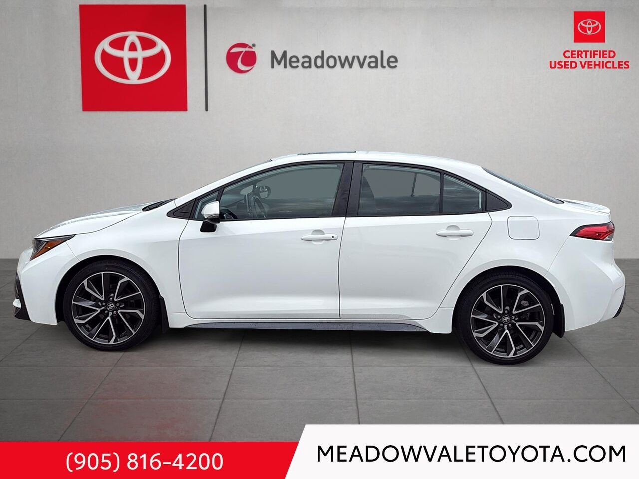2020 Toyota Corolla Clean CarFax, Power Sunroof, Back Up Camera, Bluetooth White Mississauga - photo #5