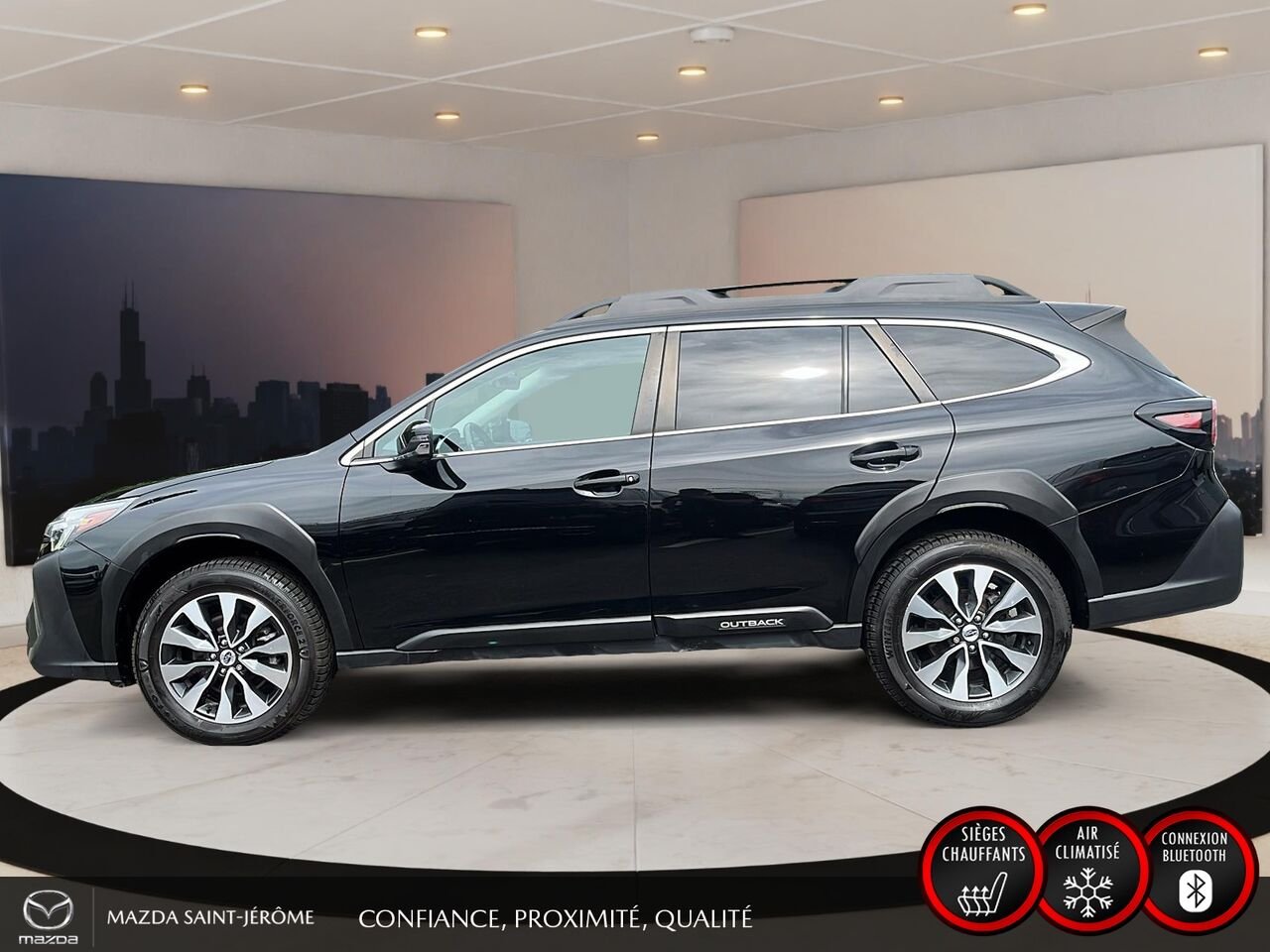 Subaru Outback Limited | TOIT OUVRANT | CUIR | AWD | 2023 Noir Saint-Jérôme - photo #10