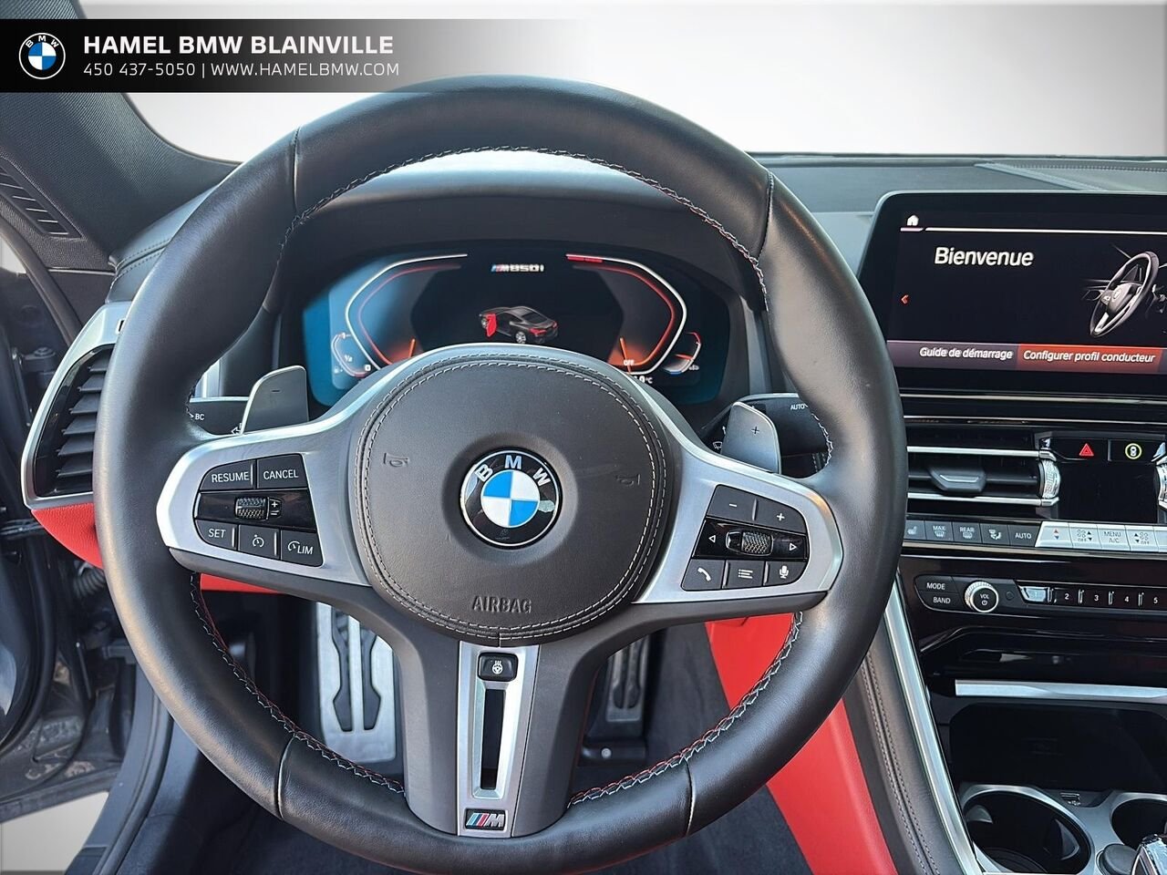 2024 BMW Série 8 M850i xDrive coupé Grey Blainville - photo #11