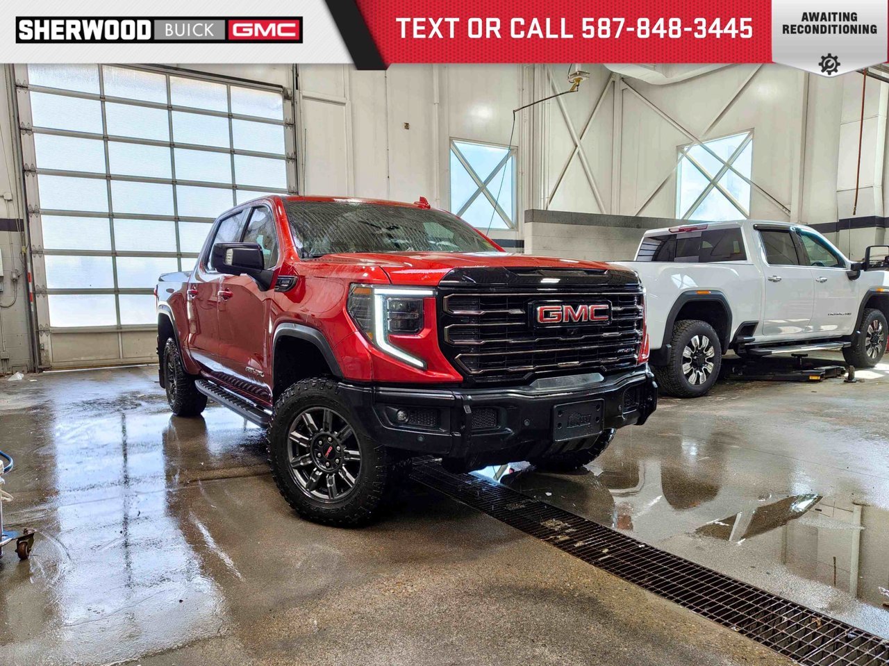 2024 GMC Sierra 1500 4WD Crew Cab 147 AT4X Red Sherwood Park - photo #0