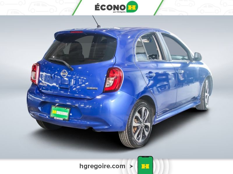 Nissan MICRA 2017 Bleu Blainville - photo #6