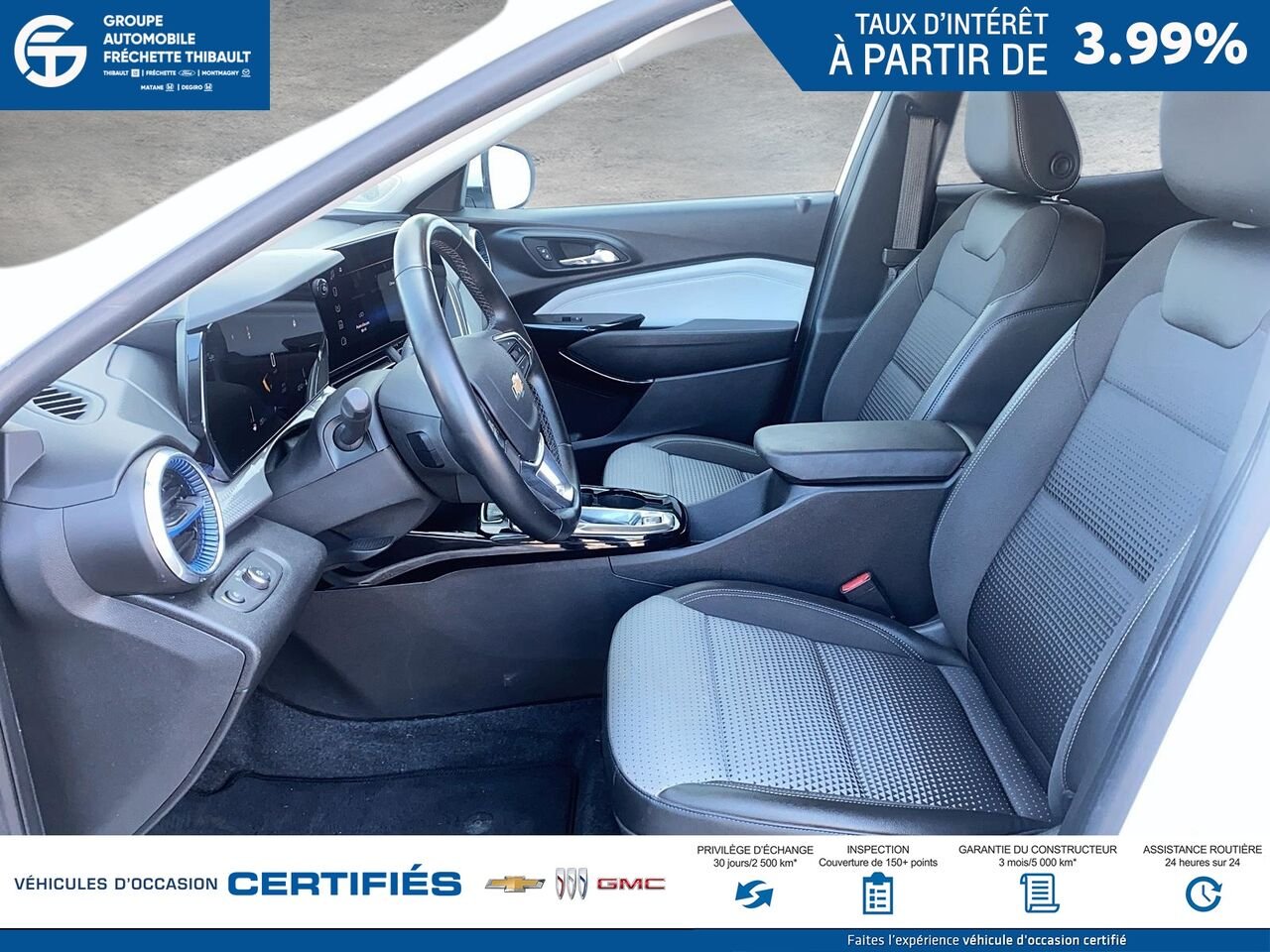 CHEVROLET TRAX Traction avant 4 portes LT 2025 Blanc Montmagny - photo #7