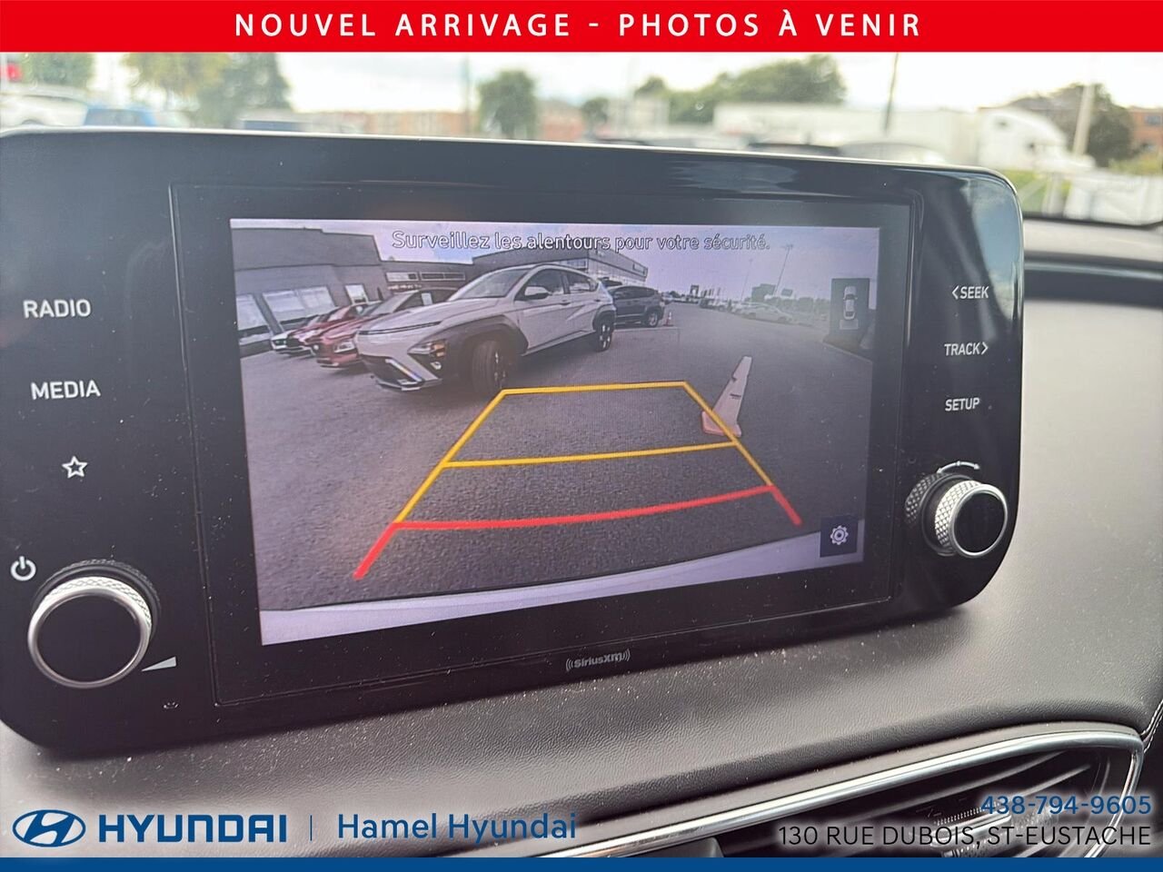 2022 Hyundai Santa Fe White Saint-Eustache - photo #17