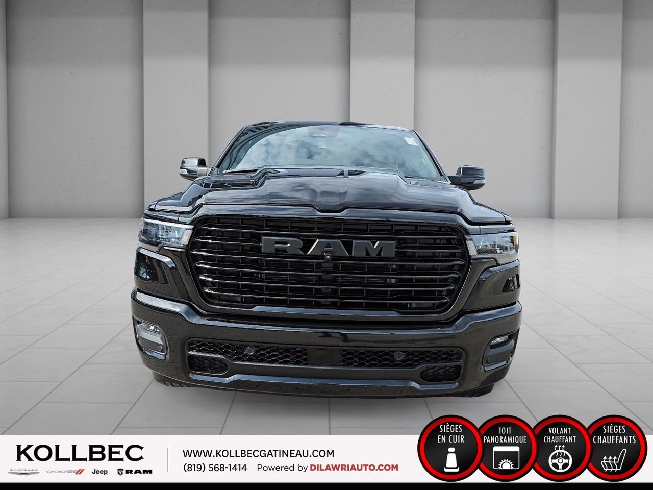 RAM 1500 SPORT Sport Crewcab 4x4 2025 Noir Ottawa & Gatineau - photo #11
