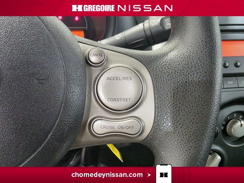 Nissan MICRA CP7243 | S * Automatique * Cuise * 2015 Rouge Laval - photo #16