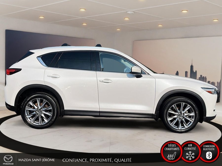 Mazda CX-5 GT | TOIT OUVRANT | CUIR | NAVIGATION | AWD | 2021 Blanc