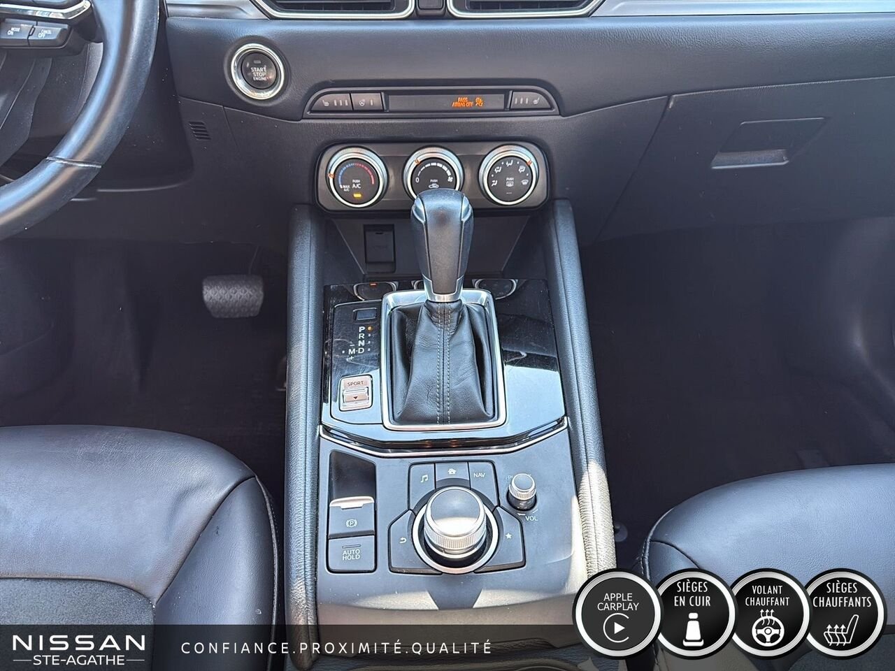 2020 Mazda CX-5 GS | AWD | SIMILICUIR | SIÈGES ET VOLANT CHAUFFANTS White Saint-Jérôme - photo #11