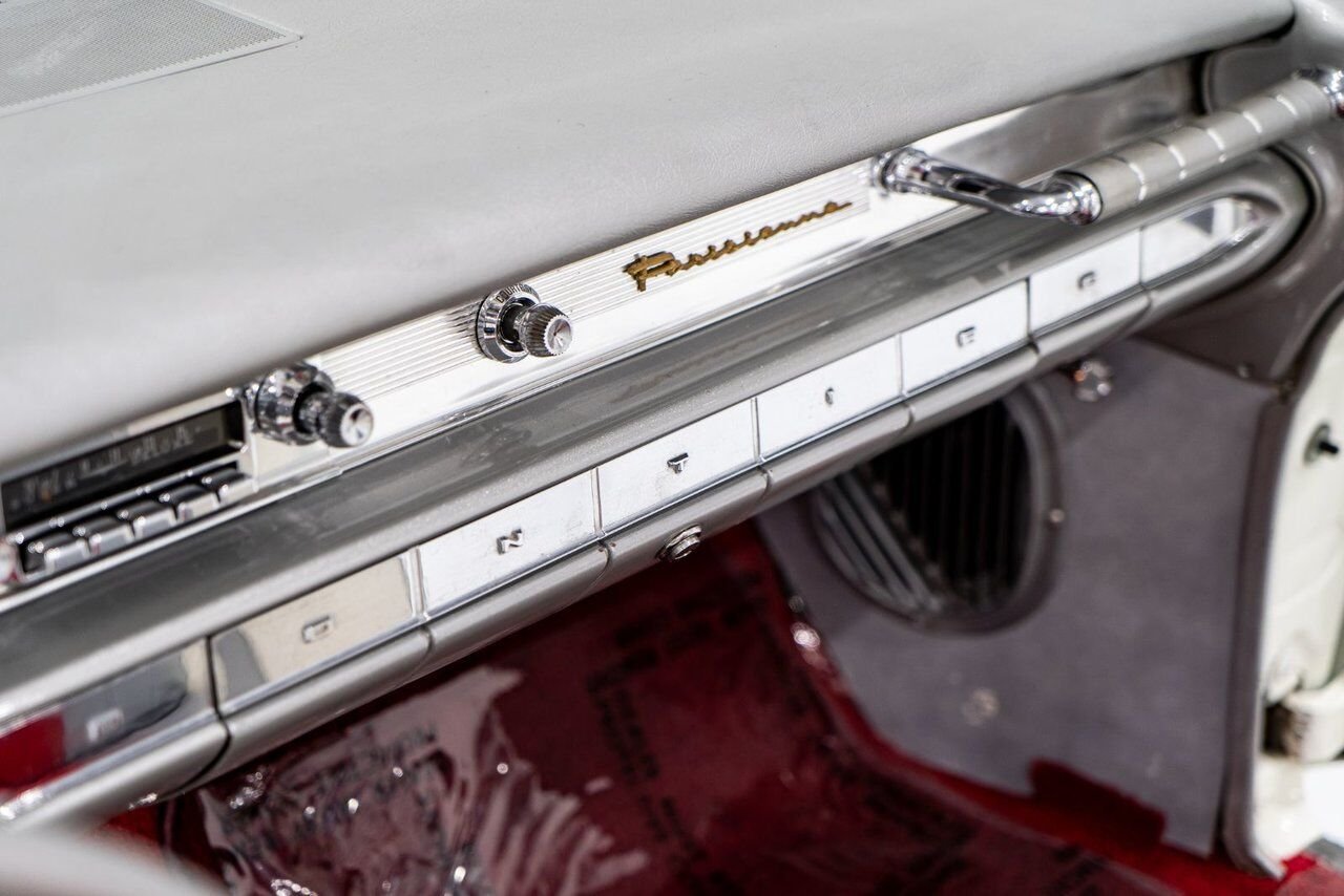 Pontiac PARISIENNE **PRIX EN USD** Fully restored with 261cu.in. and GM built sheet 1959 Blanc Montréal - photo #70