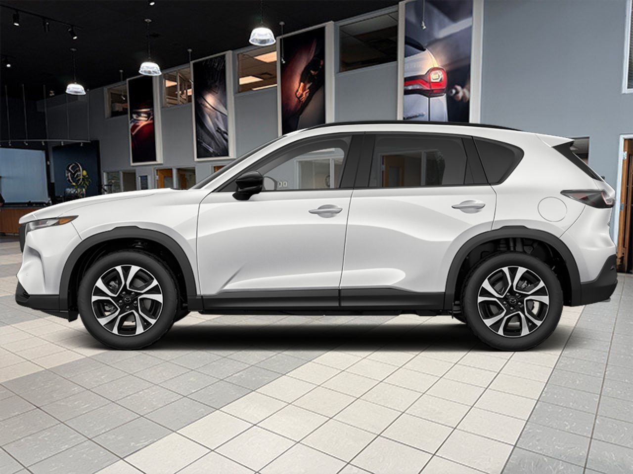 MAZDA CX-5 2026 Blanc rhodium métallisé Notre-Dame-des-Prairies - photo #1