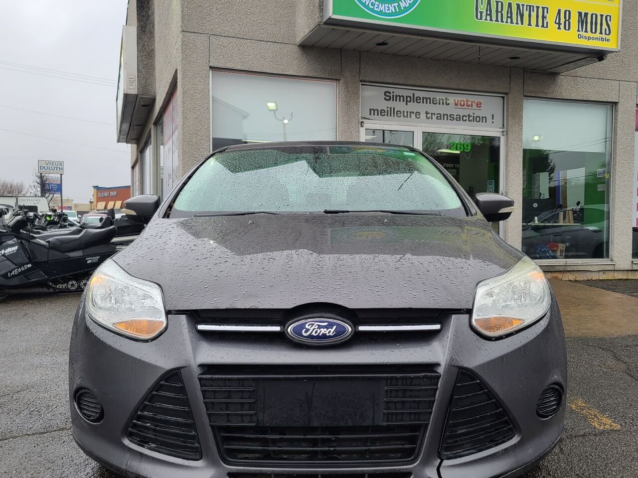 Ford Focus 2013 Gris Longueuil, - photo #1
